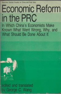 Economic reform in the prc