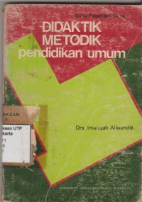 Didaktik metodik pendidikan umum