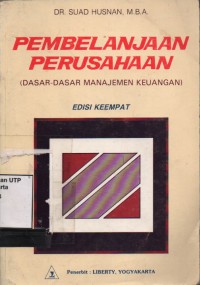 Pembelanjaan perusahaan. Edisi 4