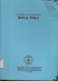 Olahraga pilihan bola voli