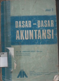 Dasar dasar akuntansi jilid 1