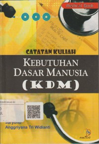 Catatan kuliah kebutuhan dasar manusia (KDM)