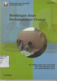 Bimbingan anak berkebutuhan  khusus