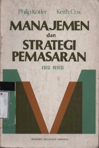 Manajemen dan strategi pemasaran