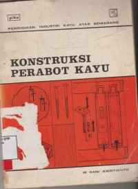 Konstruksi perabot kayu