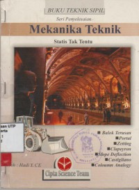 Mekanika teknik : statis tak tentu