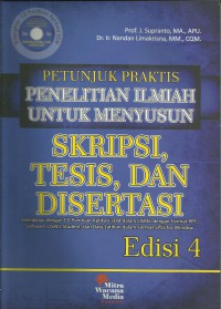 Petunjuk praktis penilaian ilmiah untuk menyusun skripsi, tesis, dan disertasi