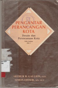 Pengantar perancangan kota desain dan perancangan kota edisi kelima jilid 1