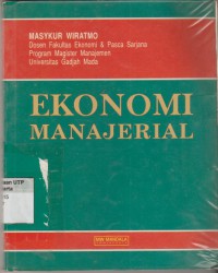 Ekonomi manajerial