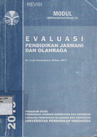 Evaluasi pendidikan jasmani dan olahraga