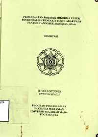 Pemanfaatan rhizoctonia mikoriza untuk pengendalian penyakit bususk akar pada tanaman anggrek spathoglottis plicata