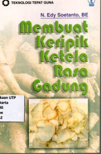 Membuat kripik ketela rasa gadung