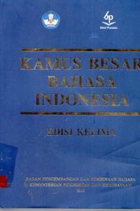 Kamus besar bahasa Indonesia