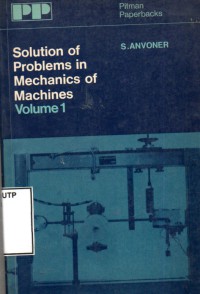 Solution of problem in mecahnics of machines