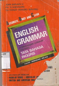 Accurate, brief , and clear english grammar pembahasan lengkap tentang tata bahasa inggris