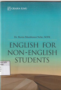 English for non- english students