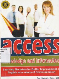 Access a knowledge and information learning materials for better improvement of english as a means of communication