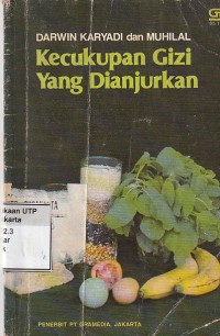 Kecukupan gizi yang dianjurkan