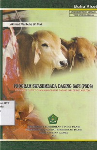 Program swasembada daging sapi (psds) perspektif supply chain management  daging sapi berkelanjutan