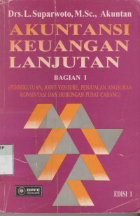 Akuntansi keuangan lanjutan bagian 1