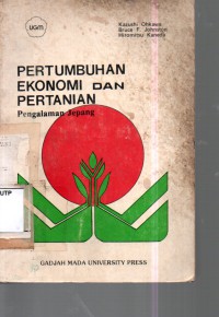 Pertumbuhan ekonomi dan pertanian pengalaman Jepang