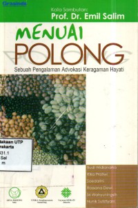 Menuai polong sebuah pengalaman advokasi keragaman hayati