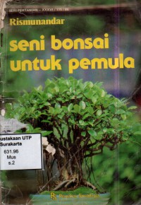 Seni bonsai untuk pemula