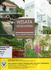 Wisata kesehatan jamu