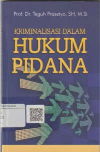 Kriminalisasi dalam hukum pidana