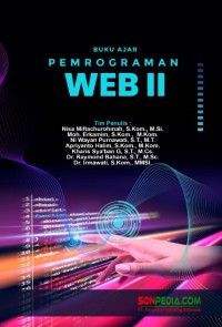 BUKU AJAR
PEMEROGRAMAN WEB II