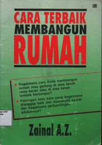 cara terbaik membangun rumah