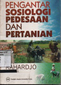 Pengantar sosiologi pedesaan dan pertanian