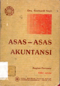 Asas asas akuntansi bagian pertama