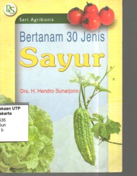 Bertanam  30 jenis sayur