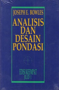 Analisa dan disain pondasi Jilid 1