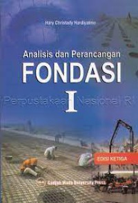 Analisis & perancangan fondasi I