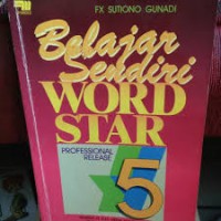 Belajar sendiri wordstar professional release 5