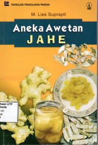 Aneka awetan  jahe