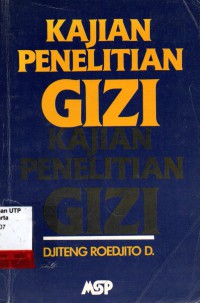 Kajian penelitian gizi