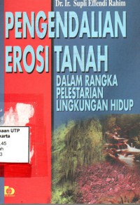 Pengendalian erosi tanah