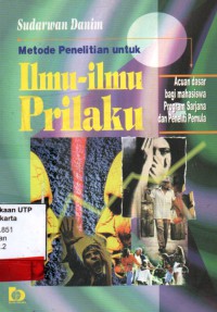 Metode penelitian untuk ilmu-ilmu prilaku