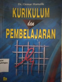 Kurikulum dan pembelajaran