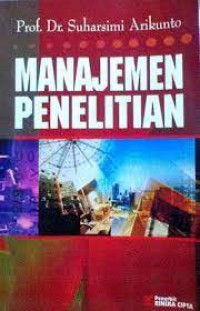 Manajemen penelitian