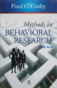 Methods in behavioral research