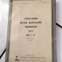 Peraturan beton bertulang indonesia 1971