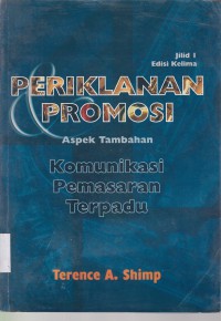 Periklanan promosi: komunikasi pemasaran terpadu