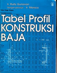 Tabel profil konstruksi baja