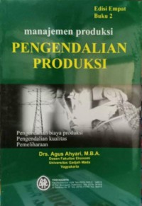 Manajemen produksi pengendalian produksi buku 2