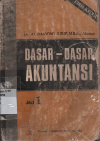 Dasar dasar akuntansi jilid 1