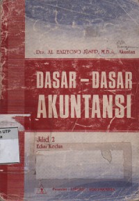 Dasar dasar akuntansi; jilid 2